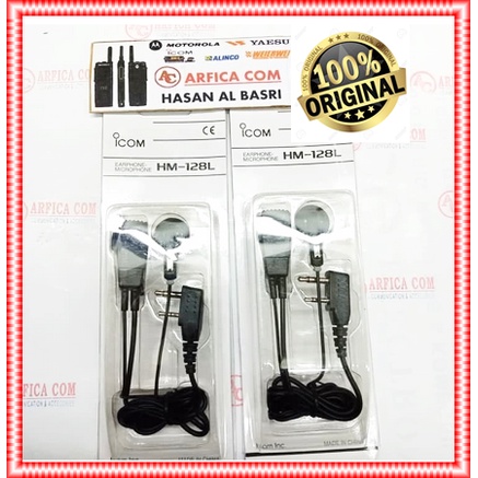 EARPHONE HEADSET ORIGINAL HT ICOM IC V80 IC V88 T70A IC U80L IC V86 HT ALINCO CRX7 CRX6 CRX5
