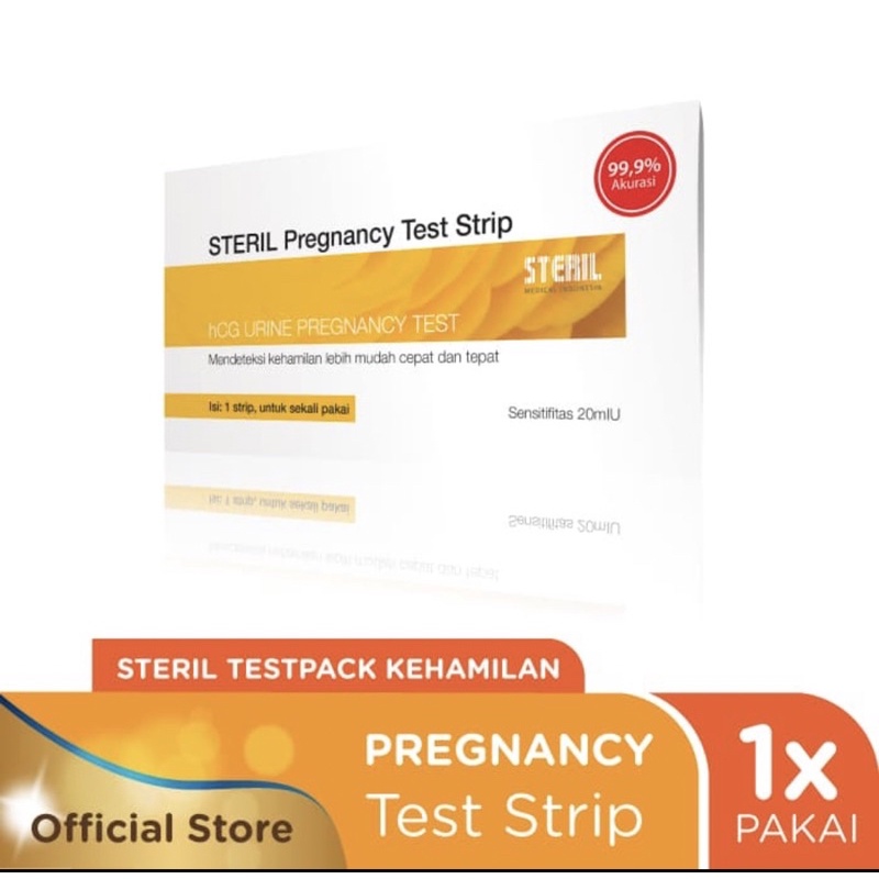 Onemed Testpack - Onemed Alat test kehamilan akurat - Onemed strip tes kehamilan Wadah Urine Tes kehamilan // Steril Pregnancy Stripe by Sensitif Tes Kehamilan