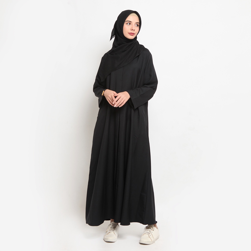 Parayu - Abaya basic | Abaya turkey | Abaya polos | Hitam