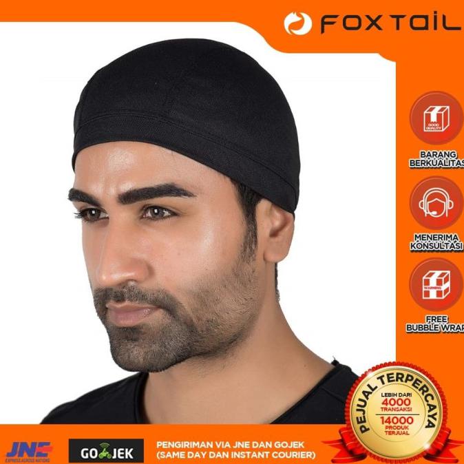Foxtail Dri Fit Skull Cap Inner Alas Helm Motor Kupluk Penutup Kepala