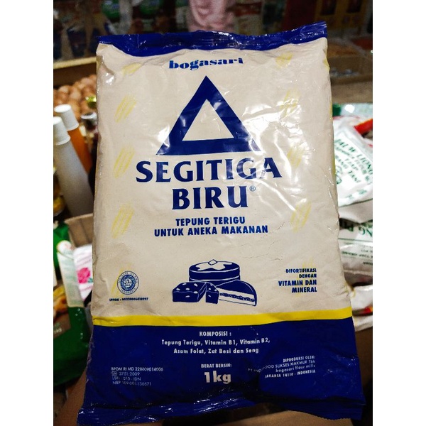 

Tepung Terigu Segitiga Biru 1 Kg