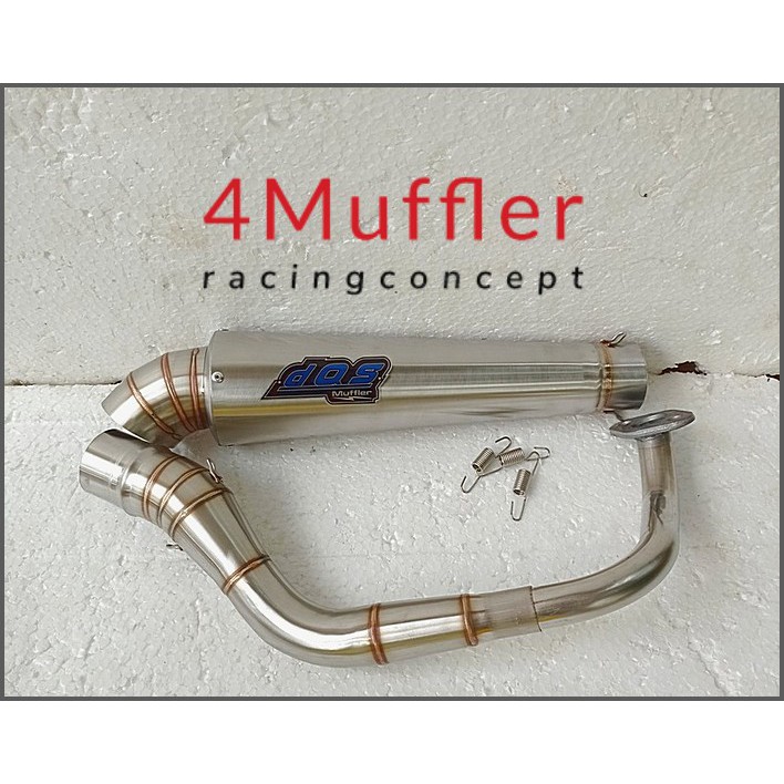 Knalpot Dos Nmax Racing / Knalpot Nmax New / Knalpot Nmax Old / Knalpot Nmax Ngebas Suara Adem