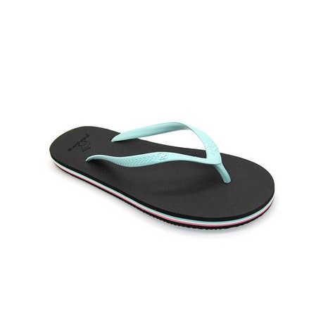 Sandal Panama Classic Women W21 - Black Pool Blue Original