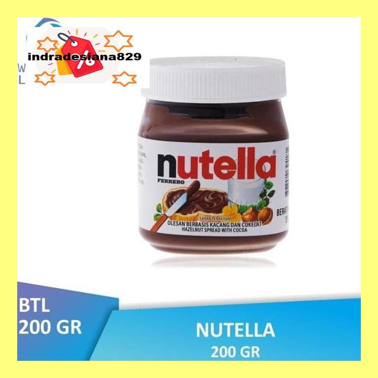 

Sf504Nind Btl Nutella Spread 200 Gr Ind504Sm