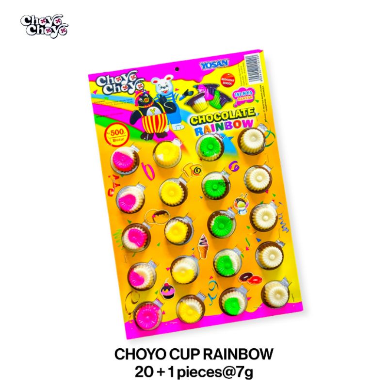 

YOSAN CHOYO CUP RAINBOW