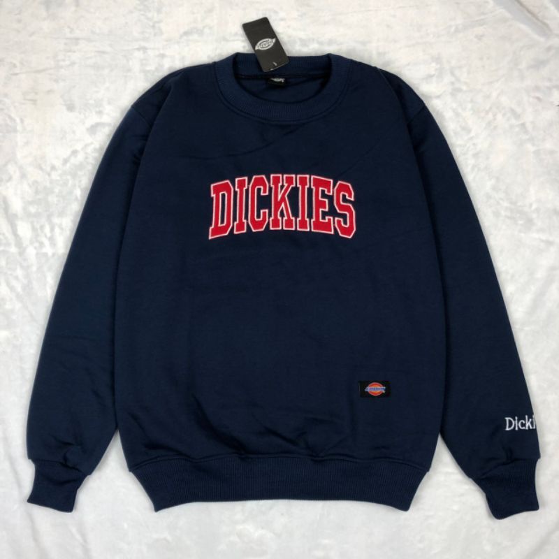 CREWNECK DICKIES BORDIR/CREWNECK POLOS DICKIES BORDIR/ SWEATER CREWNECK DICKIES BORDIR/PRIA/WANITA/COD