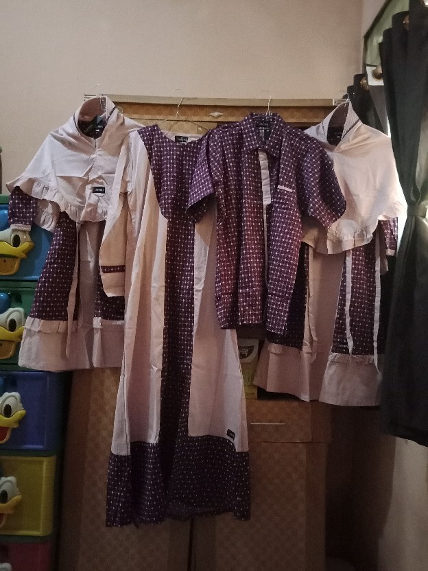 Baju Gamis Sarimbit Couple Pasangan Keluarga Muslim Samara Scg07 Lebaran Kondangan Terbaru 2021