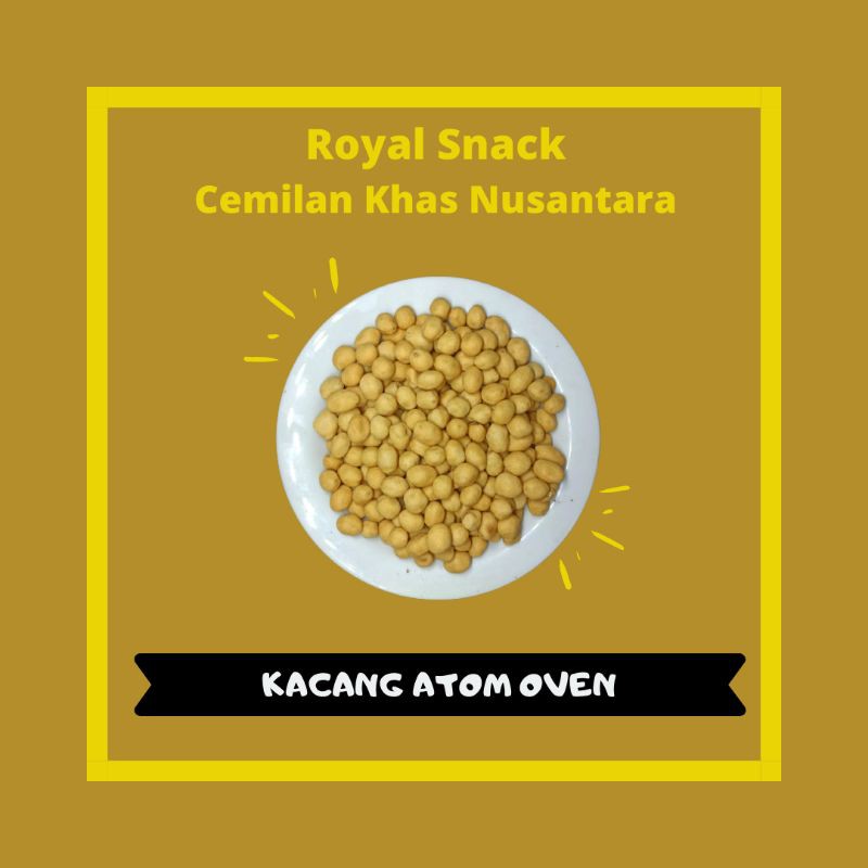 

SERBA 5000 - kacang atom oven / kacang atom / kacang panggang / kacang telor satelit palapa