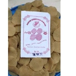 

Kerupuk Gendar Bawang Kecil Mentah 250 Gram