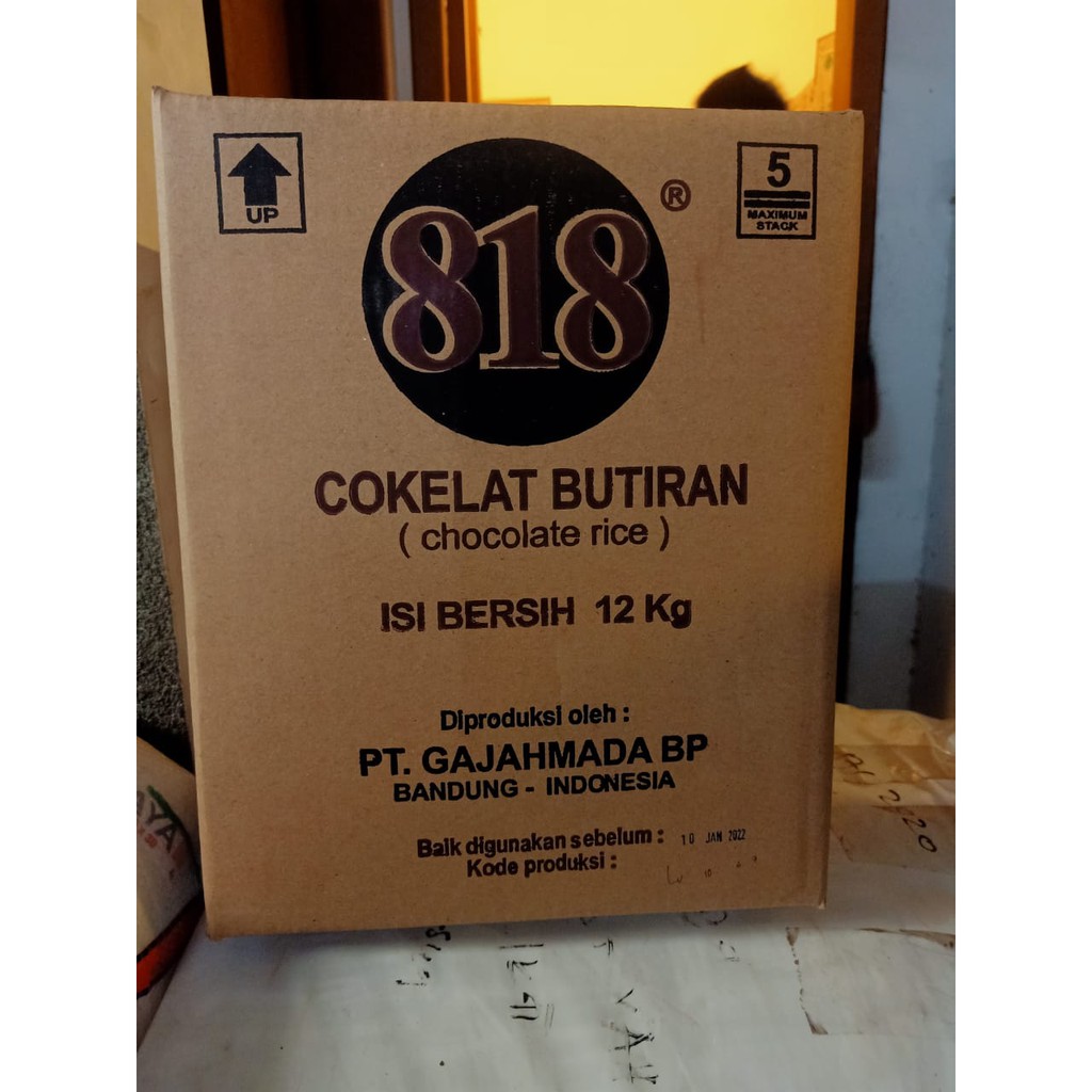 Coklat meses coklat 818 12kg