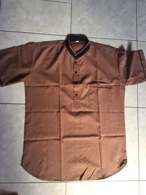 Baju Batik Pria Gus Azmi Syubbanul Muslimin Batik Katun Halus Hadroh Azzahir Santri Muslim, Moderen