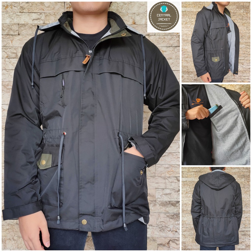 JAKET PARKA PRIA TASLAN WATERPROOF - JAKET PRIA PARKA OUTDOOR TASLAN MAYER PREMIUM