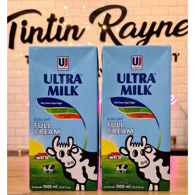 

Ultra Milk Susu UHT Full Cream 1liter