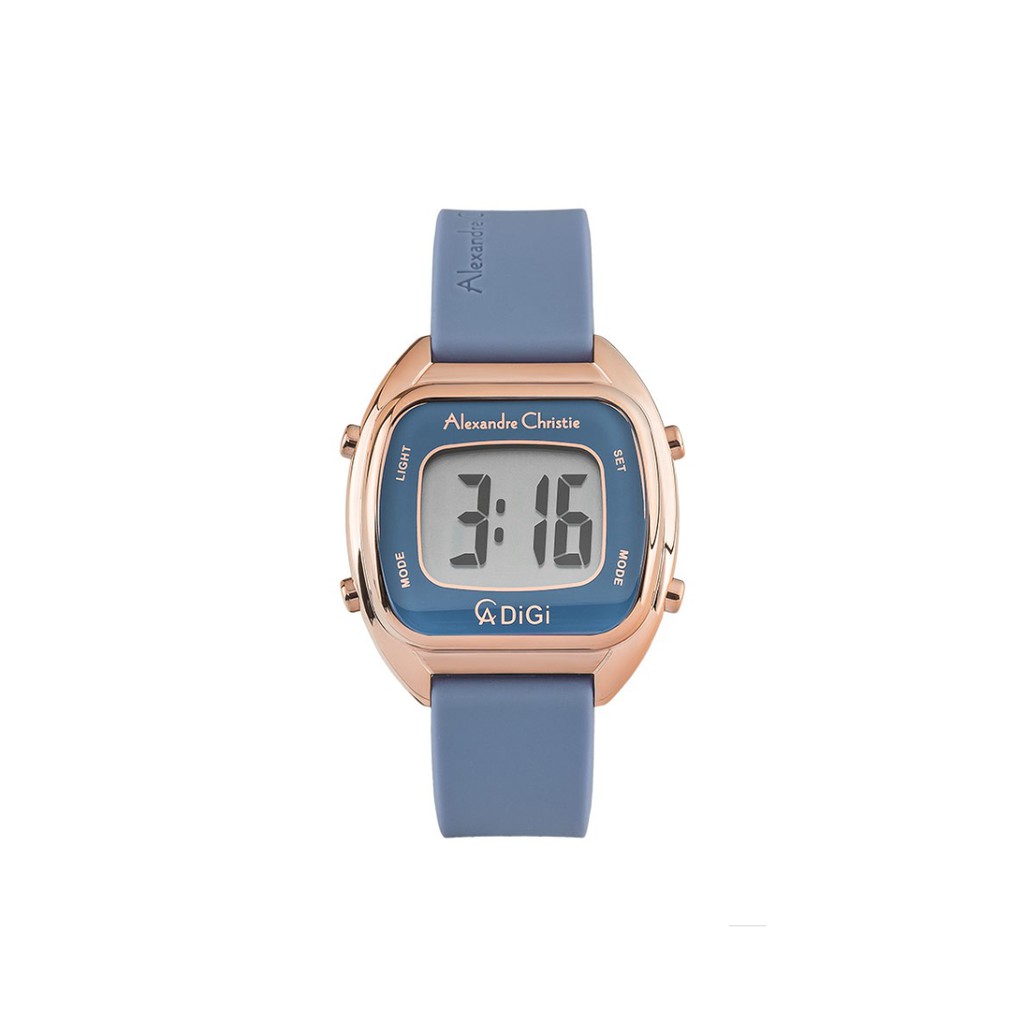Alexandre Christie AC 9335 Jam Tangan Digital Rubber Strap