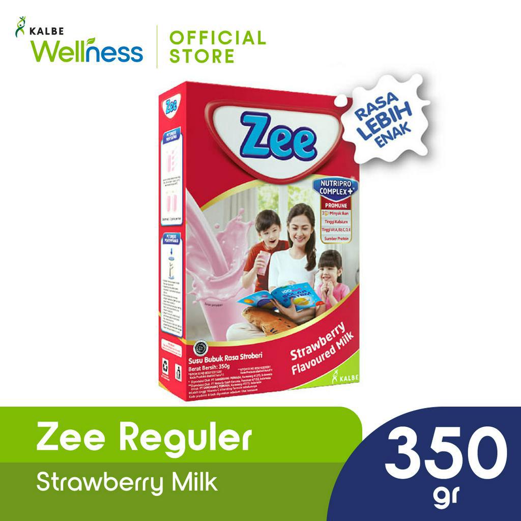 

Zee Reguler Strawberry Milk 350gr