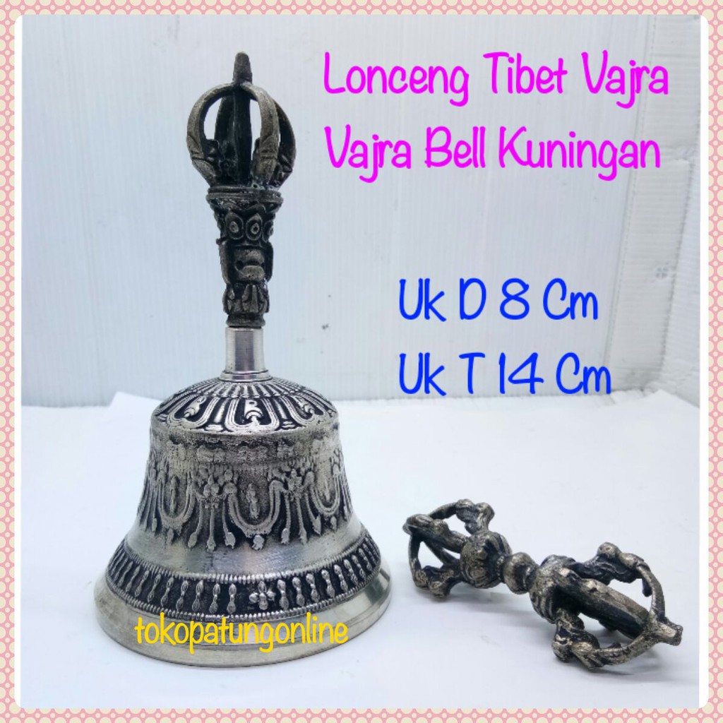 Lonceng Tibet Vajra Bell Kuningan 02