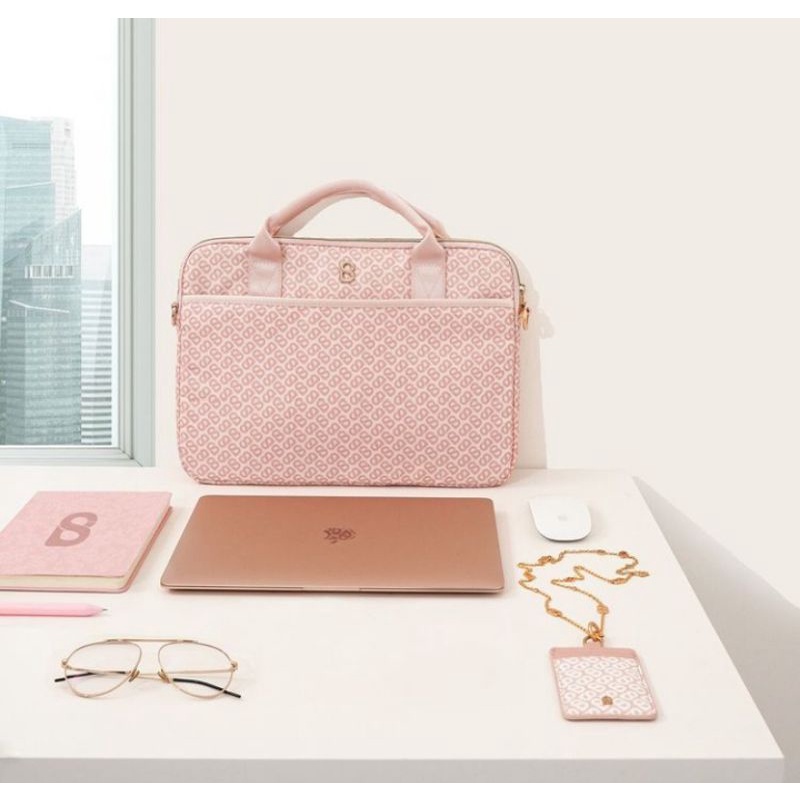 Emilie tapis laptop bag buttonscarves