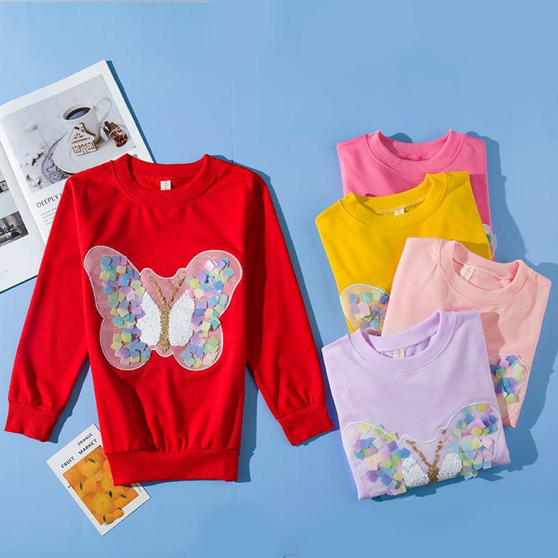 Atasan Anak Perempuan 4-11 Tahun Sweter Import Polos Aplikasi USAP 100%KODE:SWITER IMPORT POLOS USA