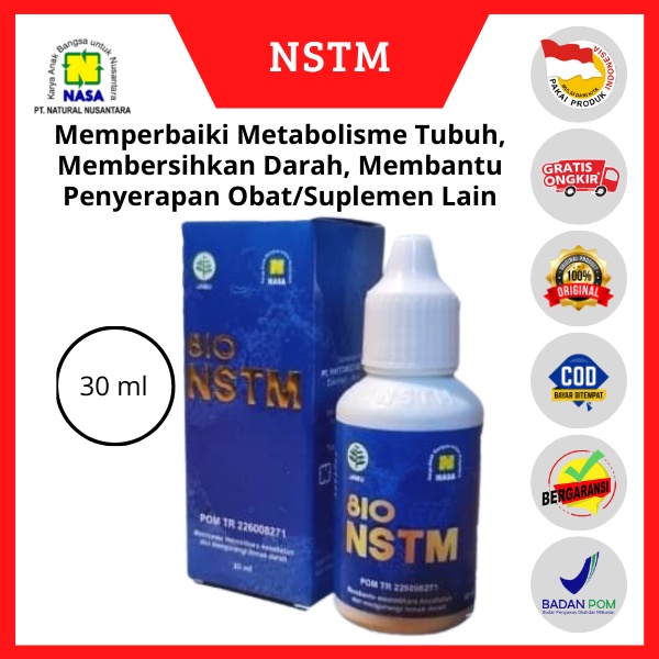 Suplemen Herbal NSTM Trace Mineral Nasa 30 ml - Antibodi Antibiotik Multivitamin FREE GELAS RAMBANG 