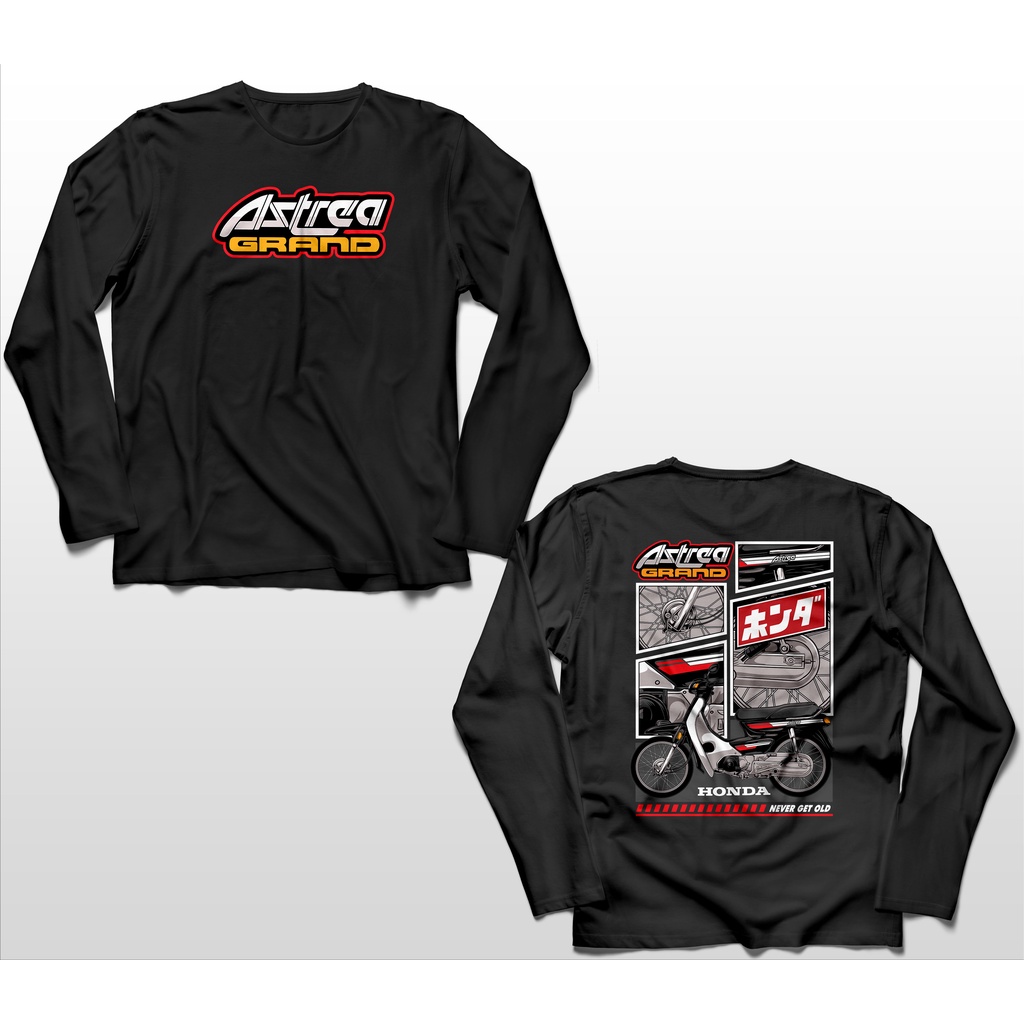 KAOS LENGAN PANJANG HONDA GRAND ASTREA COSMIC BIG SIZE JUMBO