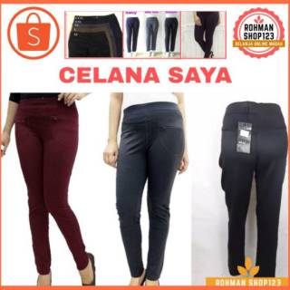  Celana  merk  saya  licin stretch korea celana  saya  celana  