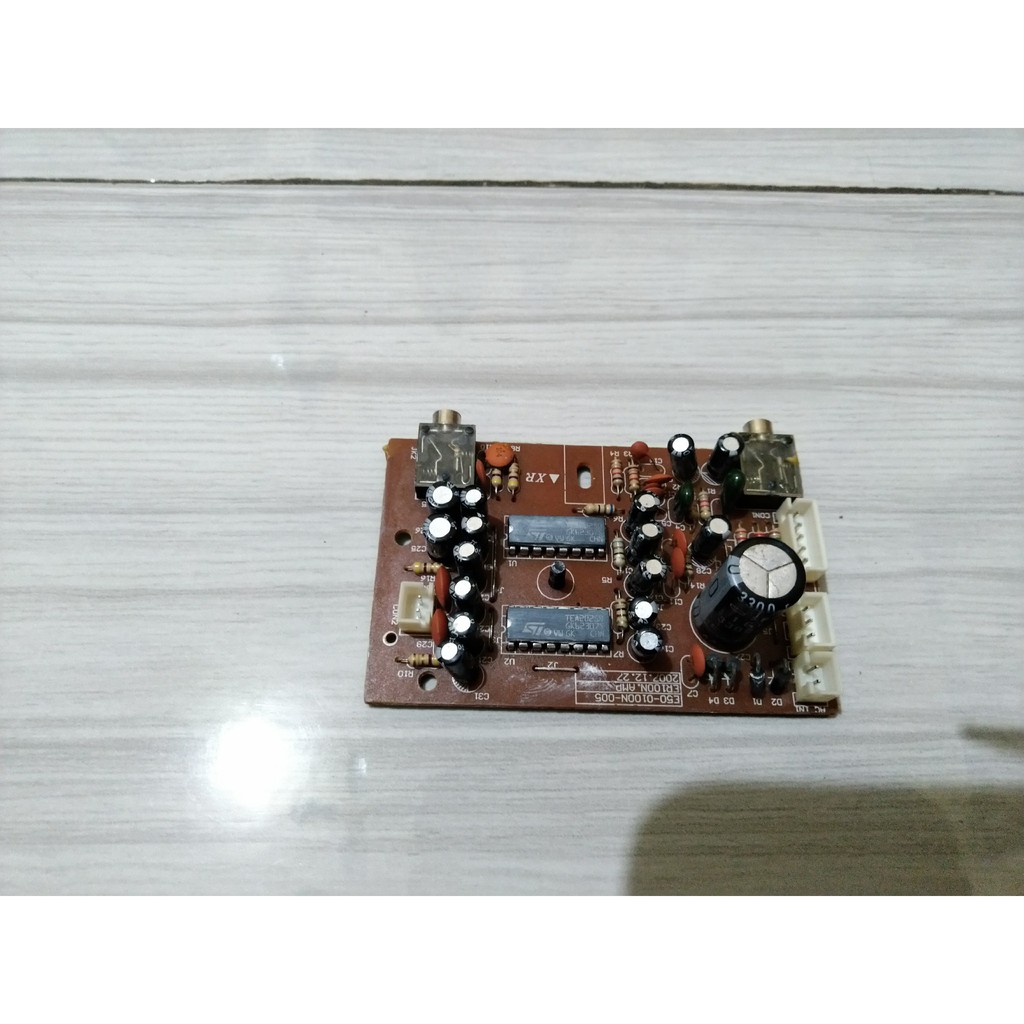 PCB Power Bekas Speaker Simbadda 2.1 Channel Minus Suara Kecil