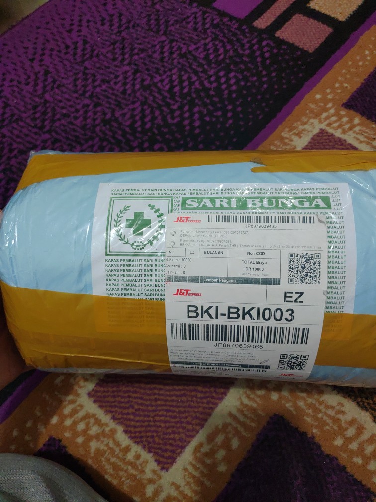 Kapas 1000 Gram Kapas Alami Filter Air Zernii