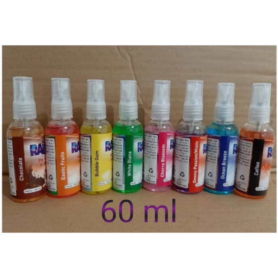 Parfum rainbow 60 ml kucing anjing 60ml cologne