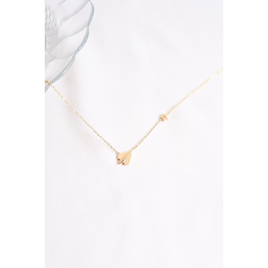 CHIWY.ID | PLANA NECKLACE | KALUNG STAINLESS STEEL | KALUNG GOLD ANTI KARAT ANTI HITAM TITANIUM ANTI