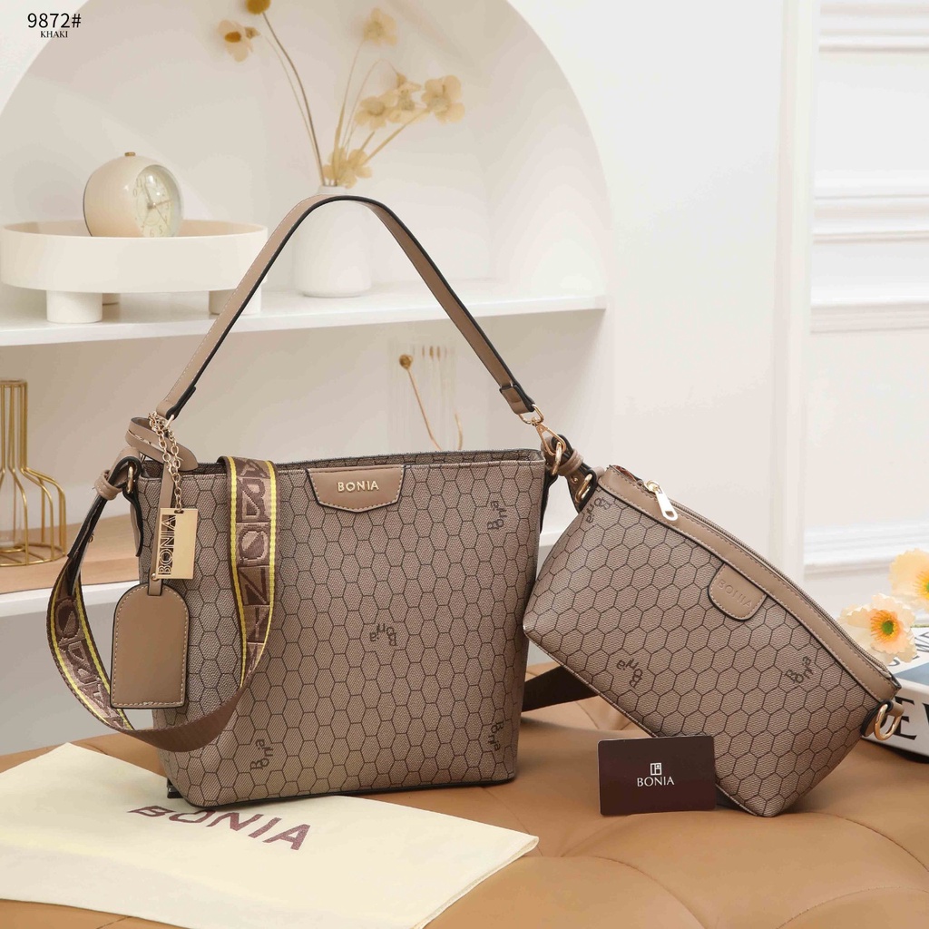 BO  9872 Handbag Shoulder Bag With Slingbag