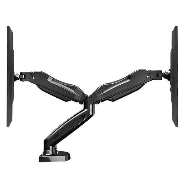 Universal Dual Monitor Telescopic Arm Bracket Vesa Mount 17-30 Inch F160