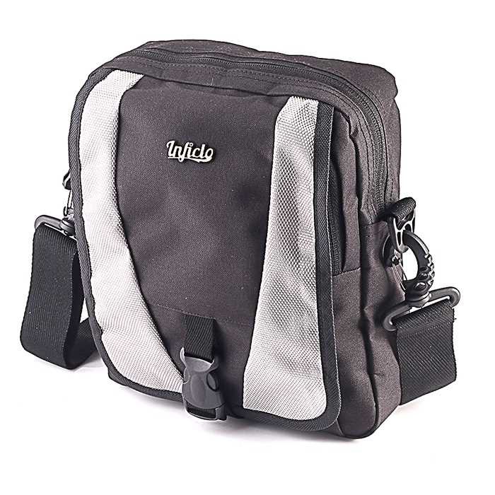 Tas Samping Pria / Tas Kecil pria / Selempang ORIGINAL -HITAM PUTIH