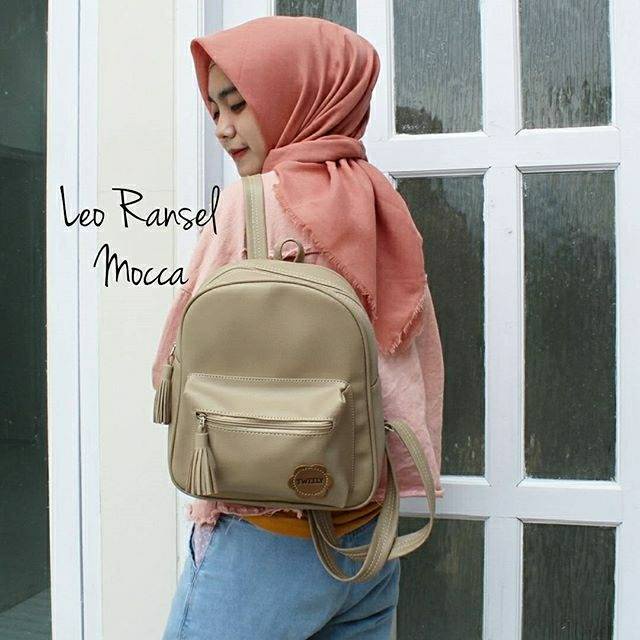 Leo Ransel - Tweelyforbag - Tas Ransel Wanita - Tas Wanita