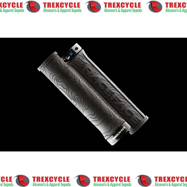 Handgrip Sepeda MTB Raceface Half Nelson Hitam Black Single Lock