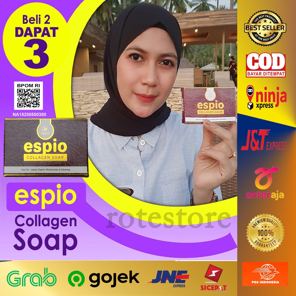 #SABUN WAJAH  ESPIO COLLAGEN WHITENING