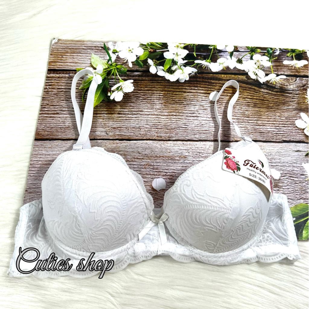 BRA KAWAT MOTIF BELUDRU CANTIK, SIZE 36-42