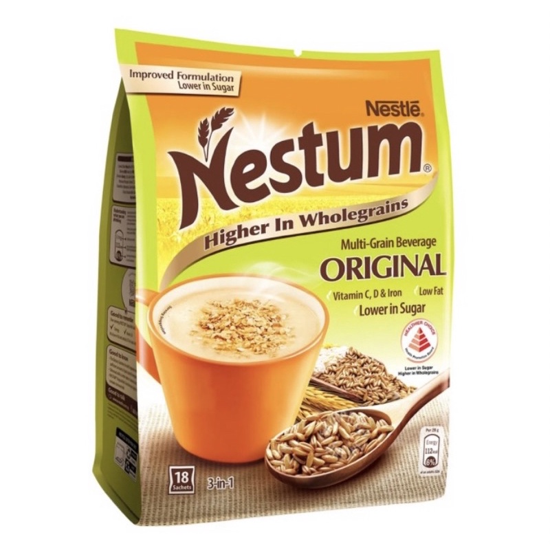 

Nestle Nestum 3 in 1 Instant Cereal Milk Drink Original Singapore