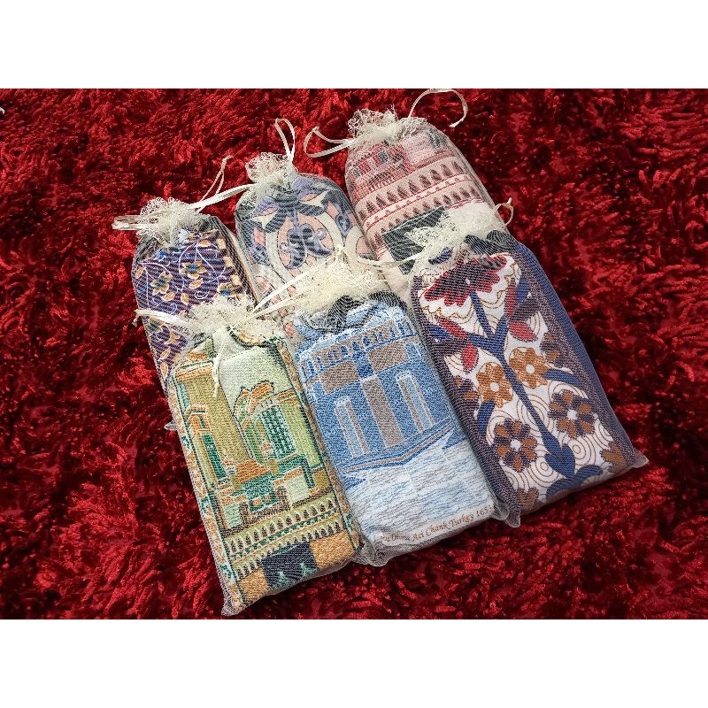 Souvenir Kantong Tile bungkusan ukuran 11x23cm bisa untuk Sajadah Travel Tahlilan