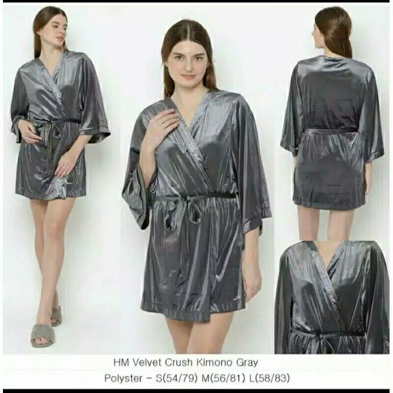 H&amp;M Lingerie Satin Wanita | Baju Tidur Original Branded