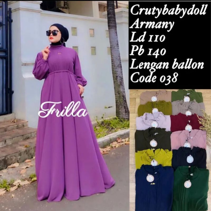 gamis ceruti frilla