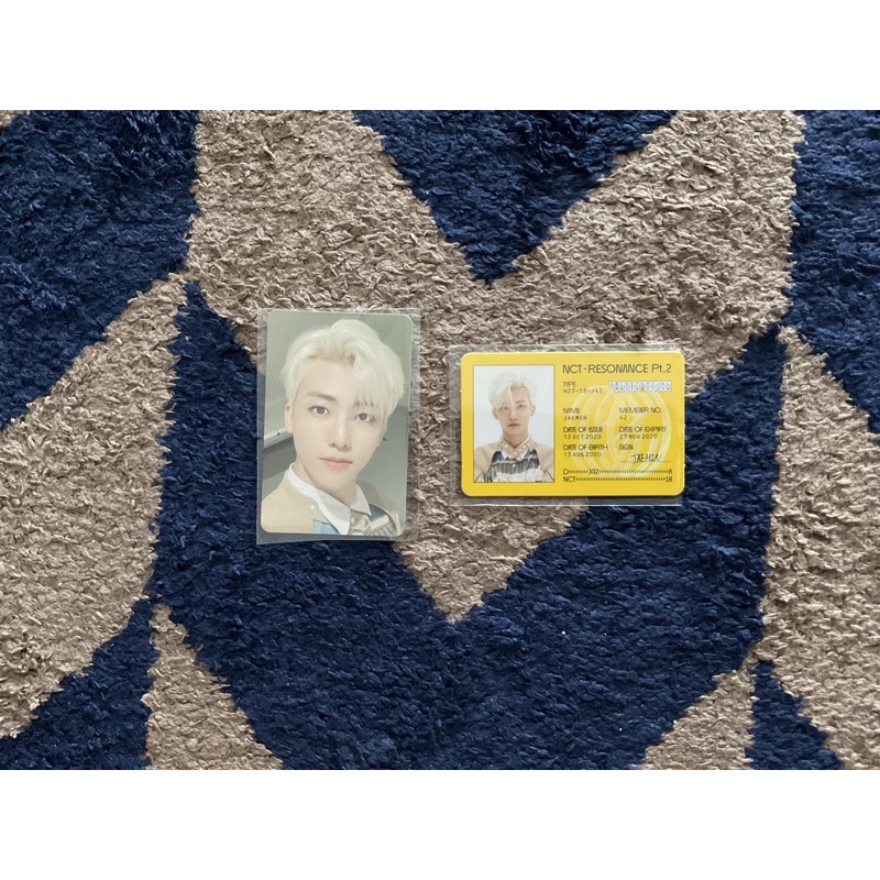 

NCT Jaemin PC and ID Card