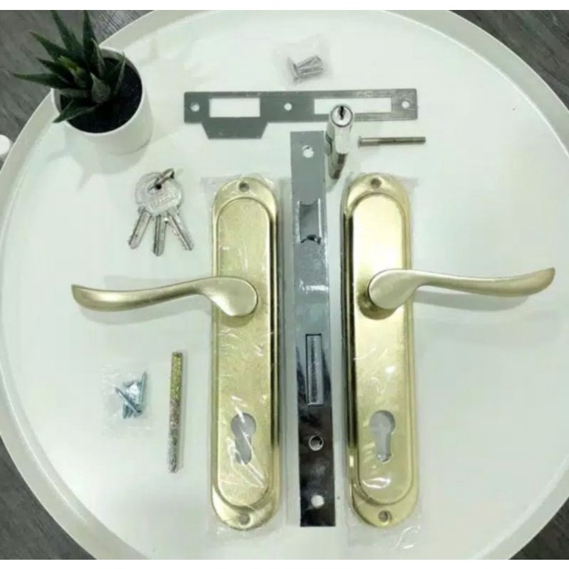 Gagang pintu handle pintu kunci pintu ukuran besar grandia