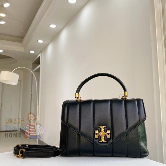 Tas TORY BURCH KIRA Quilted Small Satchel Black ORIGINAL