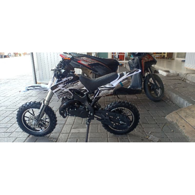 MOTOR MEDIUM TRAIL MT 2 50CC MESIN 2 TAK~MOTOR MINI-MOTOR CROSS-MAINAN MOTOR ANAK