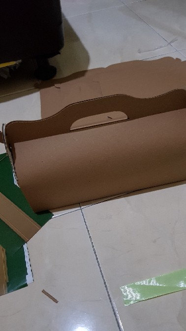 Dus Bolu Gulung / Box Kue / Packaging Roll Cake Rc271075