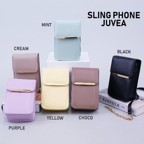 Sling Bag Phone Juvea Pocket Bag-Pocket Hp/ Sling bag HandMade Simple dan Trend/Sling Bag Kekinian
