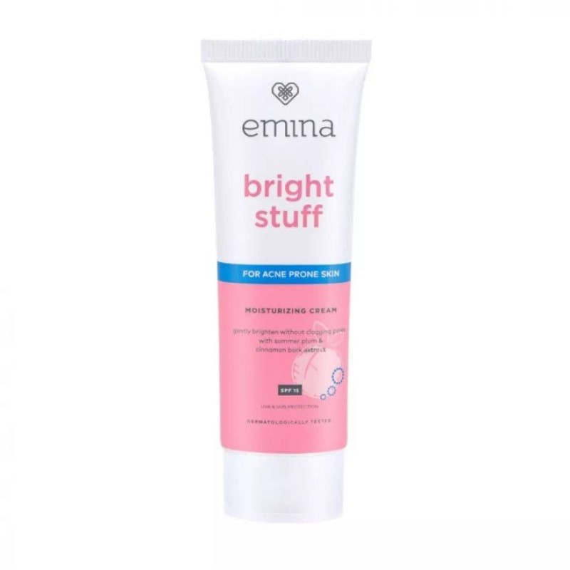 PAKET EMINA Bright Stuff for Acne Prone Skin isi 7 Komplit Original 100%