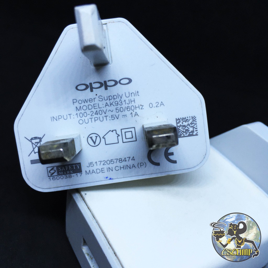 Adaptor Oppo 1A Original Bawaan HP