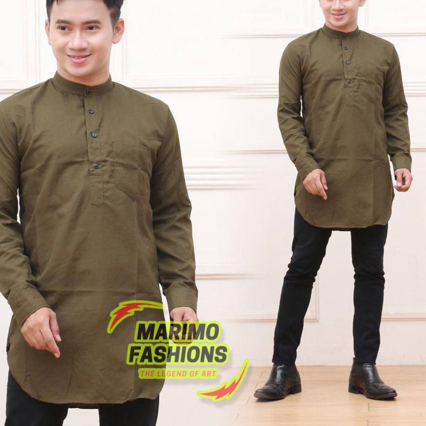 【ORI】 BAJU KOKO KURTA LENGAN PANJANG dan PENDEK KEMEJA KOKO PRIA terbaik