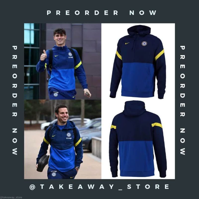 Jaket Chelsea Halfzip Hoodie Nike Trivago